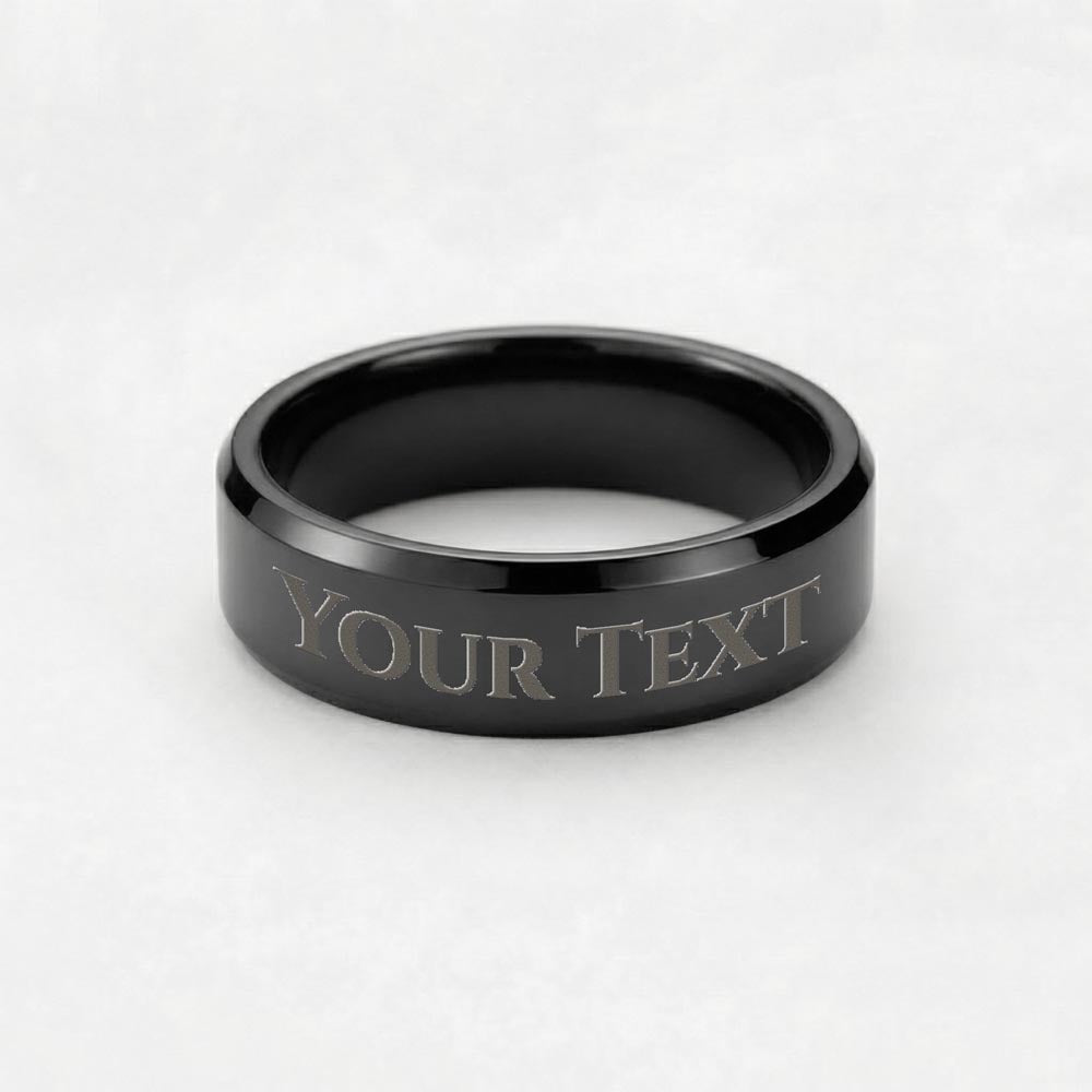 Bague Homme Gravée